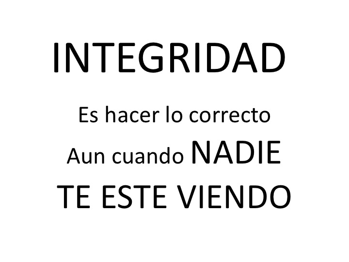 Integridad