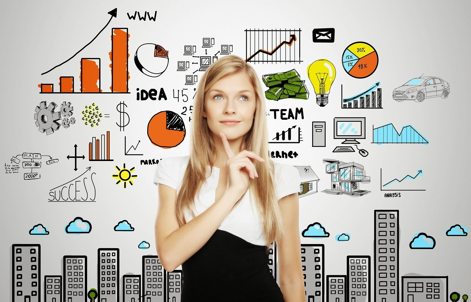 La persona ocupada es buena para hacerse tiempo